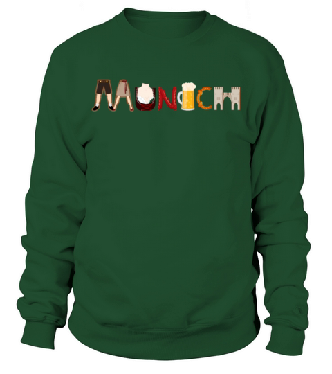 Munich Shirt cool creative Bavarian Tee Men's Sweatshirt