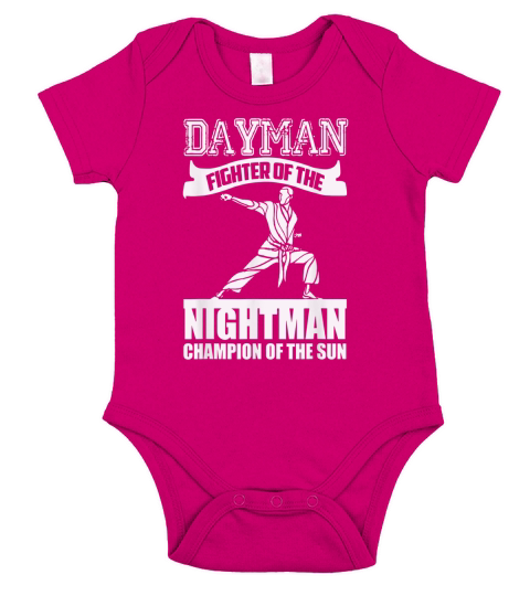 DAYMAN FIGHTER OF THE NIGHTMAN CHAMPION OF THE SUN T SHIRT Short Sleeve Baby One-Piece