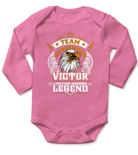 VICTOR TEAM LEGEND, VICTOR TSHIRT Long Sleeve Baby One-Piece