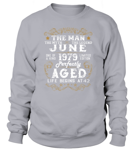 Legends Were Born In June 1979 42nd Quarantine Women's Sweatshirt