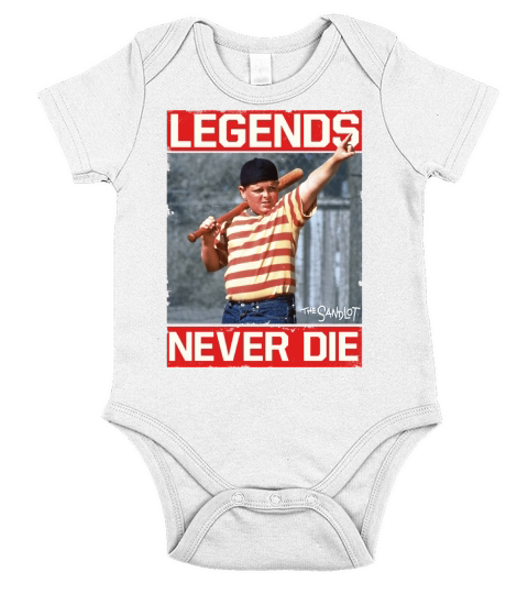 Sandlot Legends Never Die Short Sleeve Baby One-Piece