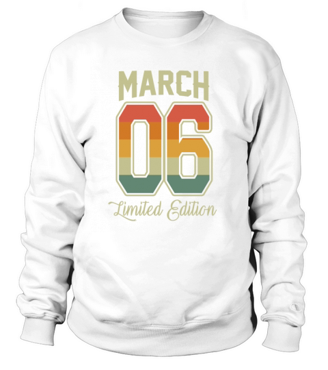 Vintage 16th Birthday March 2006 Sports Gift Women's Sweatshirt