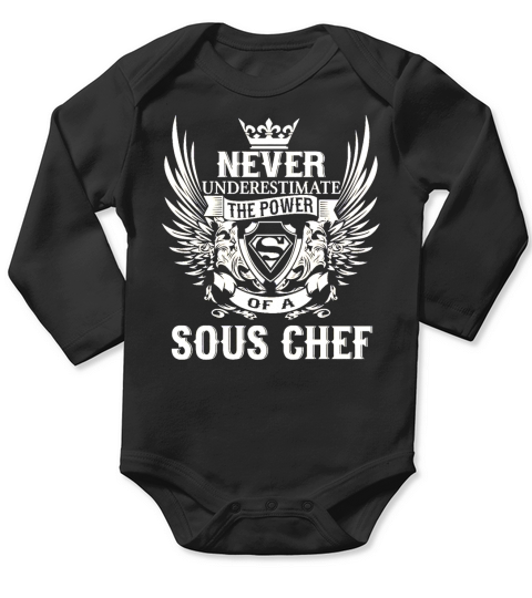 SOUS CHEF Long Sleeve Baby One-Piece