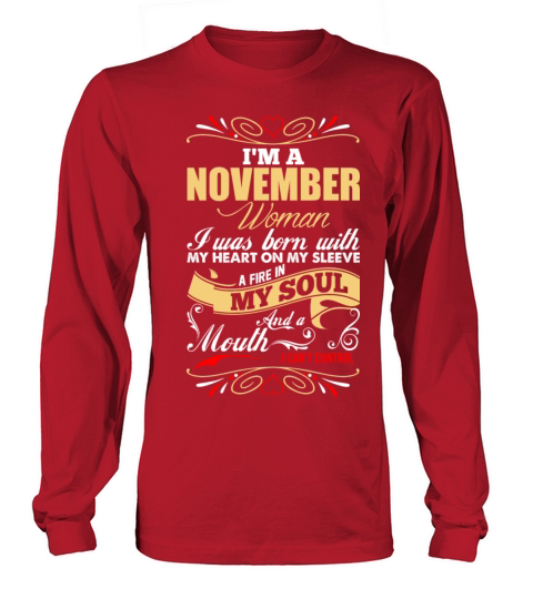 Im A November Woman Women's Long Sleeve