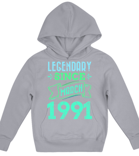 Legendary since March 1991 birthday 30 years Kids Hoodie