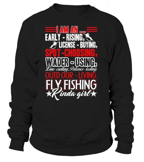 Fly Fishing Shirt Women's Sweatshirt