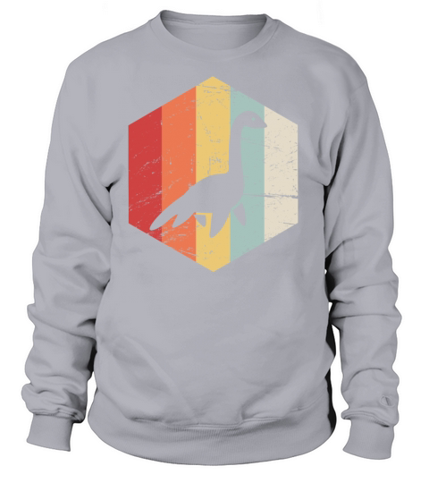 Retro 70s Loch Ness Monster Icon Women's Sweatshirt