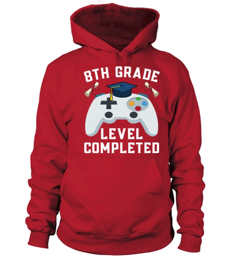 8th grade level complete gamer class of 2021 gradu Women's Hoodie
