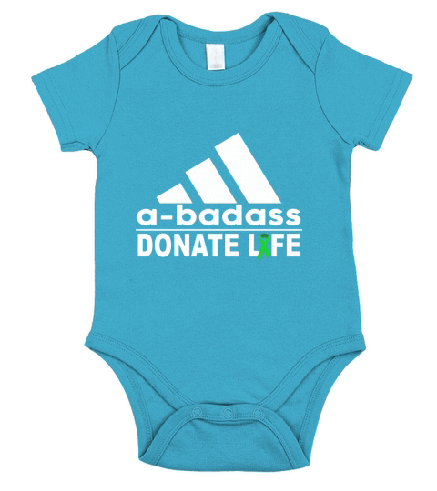 donate life Short Sleeve Baby One-Piece