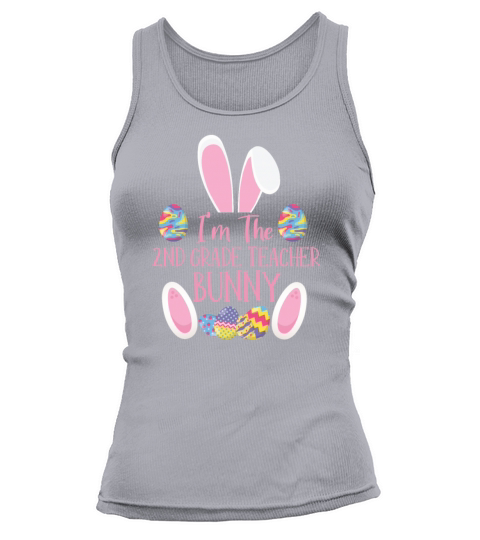 2nd Grade Teacher Bunny Rabbit Easter Day Easter Tank top Woman