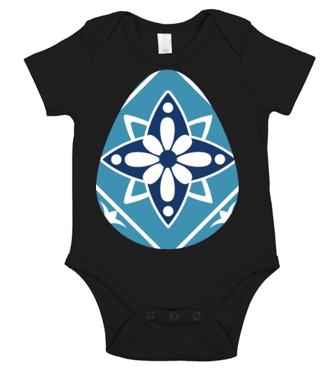 Easter Egg Short Sleeve Baby One-Piece