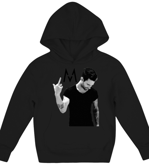 Adam Levine rock Kids Hoodie