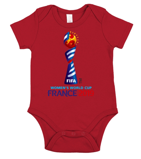 FIFA Womens World Cup France 2019 Short Sleeve Baby One-Piece