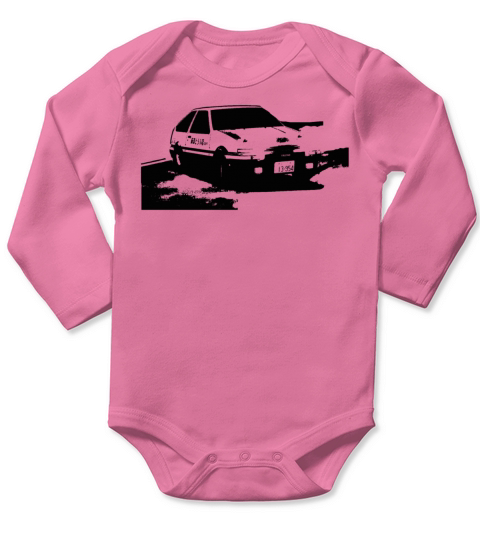 ae86 tofu Long Sleeve Baby One-Piece
