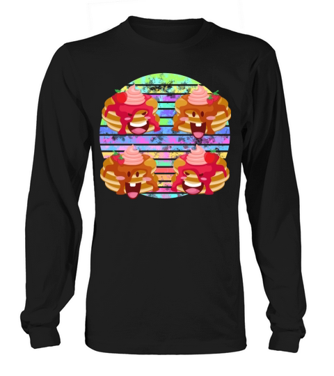 pancake fruit sauce party Women's Long Sleeve