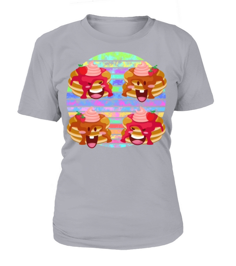 pancake fruit sauce party Women's T-Shirt