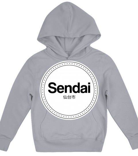 Sendai Japan Kids Hoodie