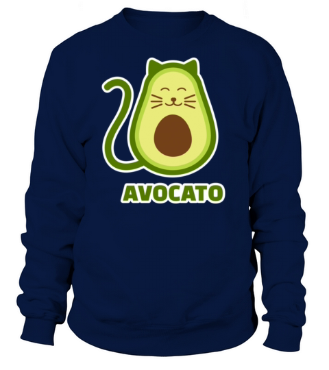 Cat kitty avocato Women's Sweatshirt
