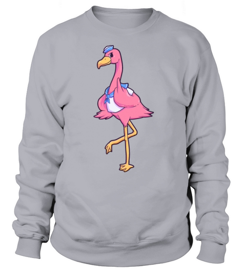Fuck You Off Yeah middle finger Flamingo Women's Sweatshirt