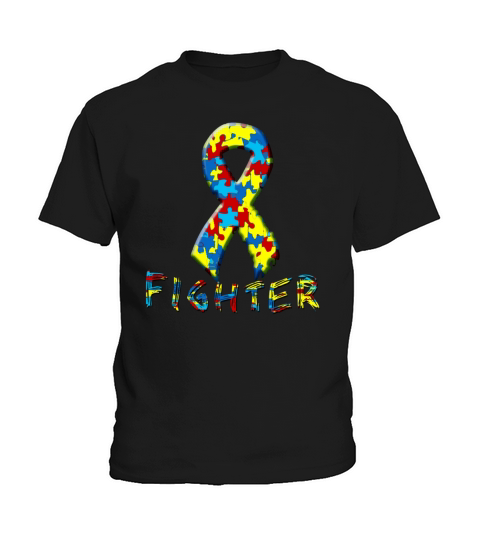 Autism Fighter Kids T-Shirt
