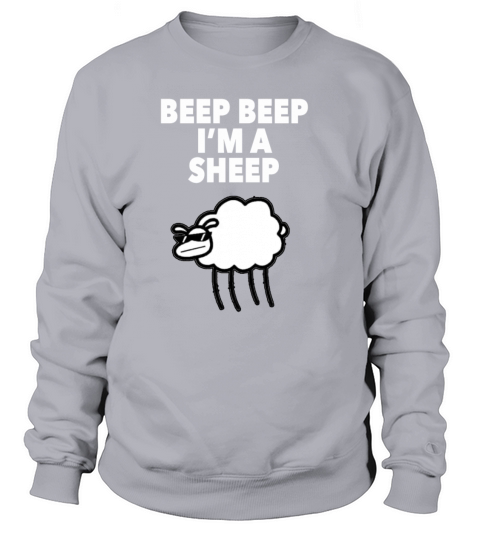 Beep Beep Im A Sheep Funny Meme Tee Shirt Women's Sweatshirt