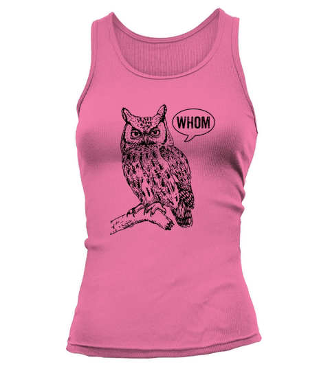 Owl Whom Tank top Woman