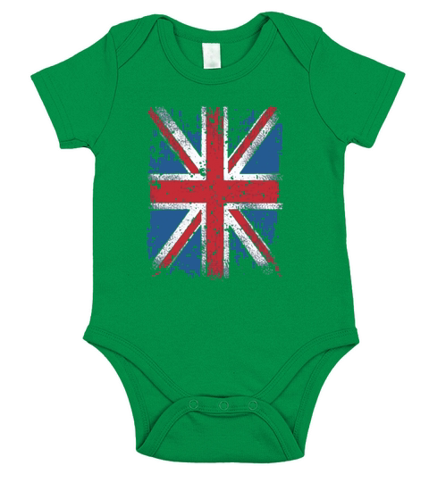 British Flag  - Baby Onesie Short Sleeve Baby One-Piece