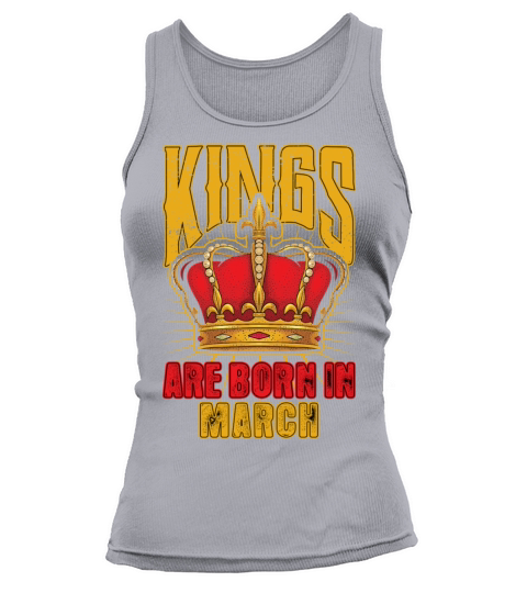 Kings Are Born In March Women's Tank Top