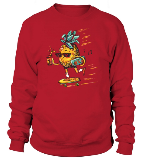 pineapple skater Women's Sweatshirt