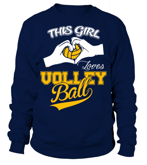 Loves Volleyball Men's Sweatshirt