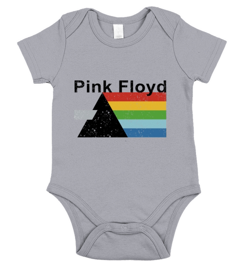 Pink Floyd The Dark Side of The Moon Short Sleeve Baby One-Piece
