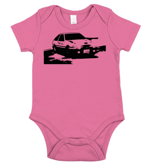 ae86 tofu Short Sleeve Baby One-Piece