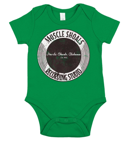 MUSCLE SHOALS RECORDING STUDIO Short Sleeve Baby One-Piece