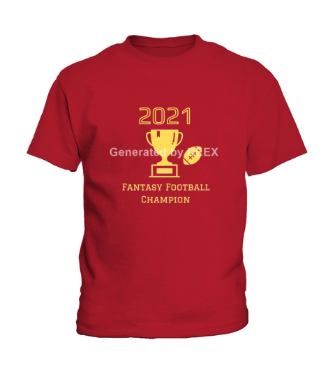 source FANTASY FOOTBALL 2021 SPORT CHAMPION BRAGGI Kids T-Shirt