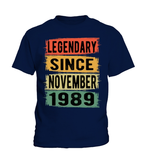 Birthday Gift November 1989 Kids T-Shirt