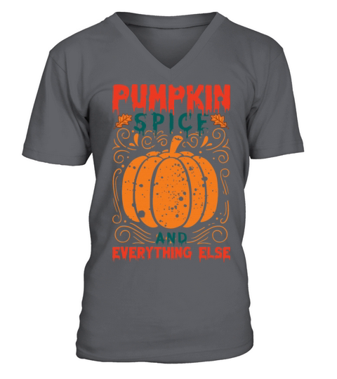Pumpkin Spice And Everything Else Men's V-Neck T-shirt