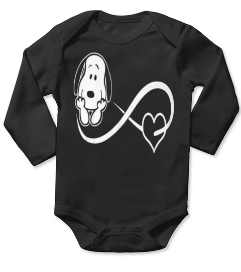 snoopy Long Sleeve Baby One-Piece