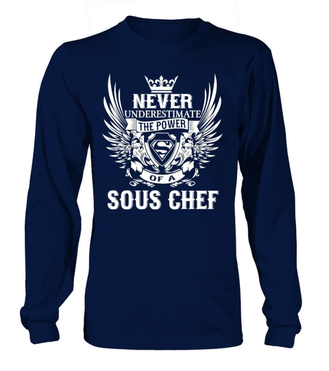 SOUS CHEF Long sleeved Unisex