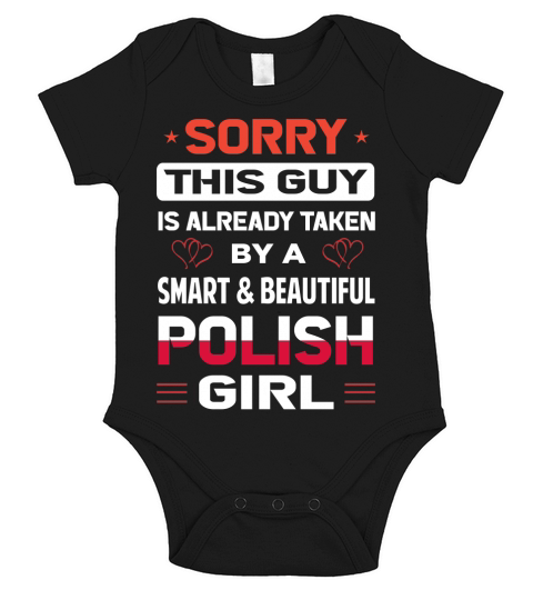 sorry this guy is ready taken by a smart and beautiful polish girl Short Sleeve Baby One-Piece