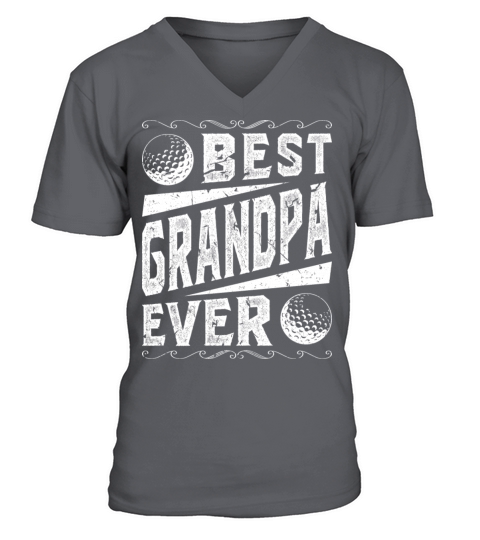 Best Grandpa Golf Men's V-Neck T-shirt