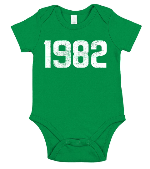 1982 vintage Short Sleeve Baby One-Piece