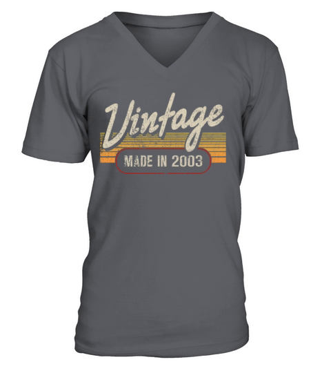 Vintage MADE IN 2003 Men's V-Neck T-shirt