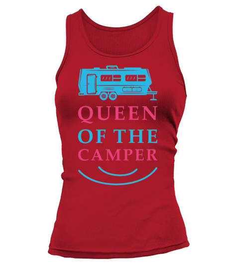 Queen of the RV - Camping Camper Vacation Gift Women's Tank Top