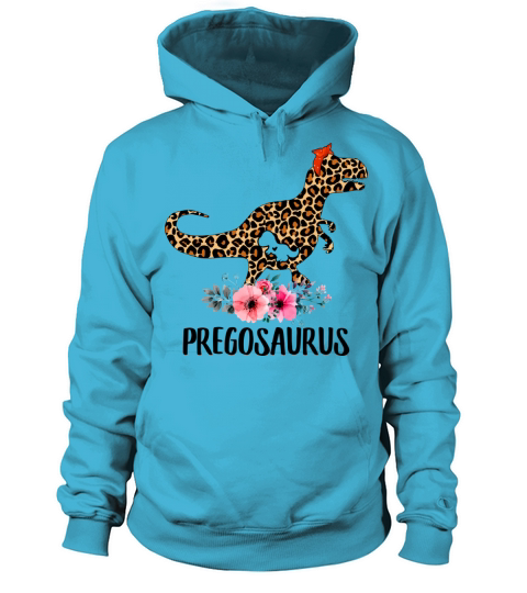 Pregosaurus Funny Pregnancy Gift Women's Hoodie