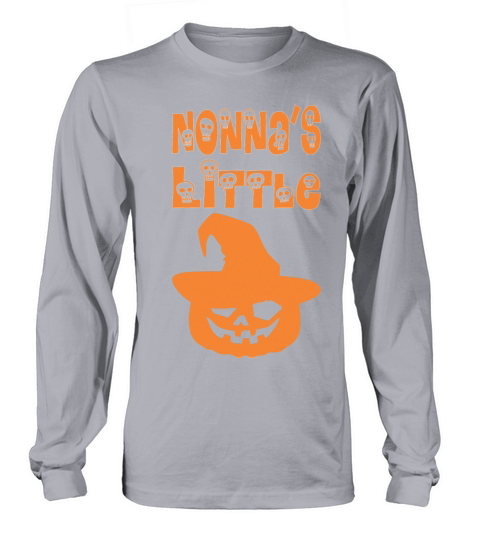 Nonnas Little Pumpkin Halloween Women's Long Sleeve