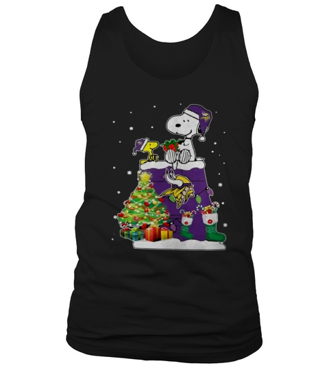 Minnesota Vikings  Christmas tree Tank Top Unisex