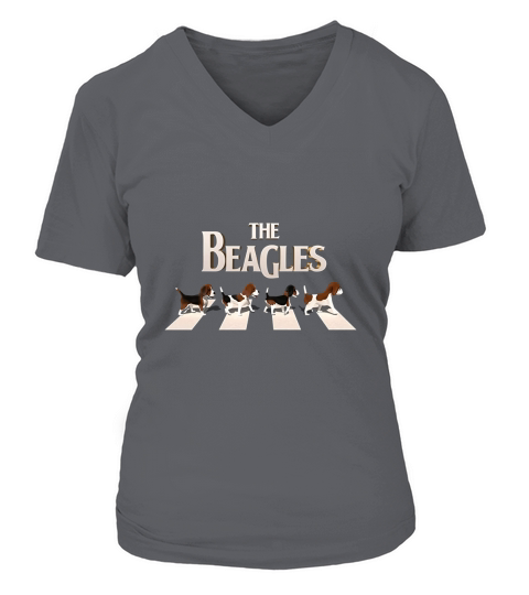 The Beagles V-neck T-Shirt Woman