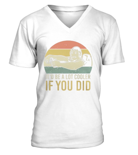 David Wooderson it’d be a lot cooler if you did vintage t-shirt V-Neck T-shirt