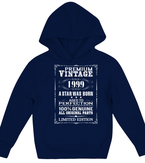 PREMIUM VINTAGE 1999 Kids Hoodie