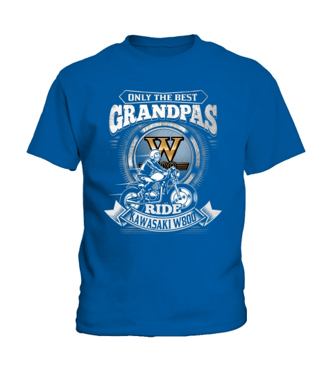 BEST GRANDPAS KAWASAKI W800 Kids T-Shirt